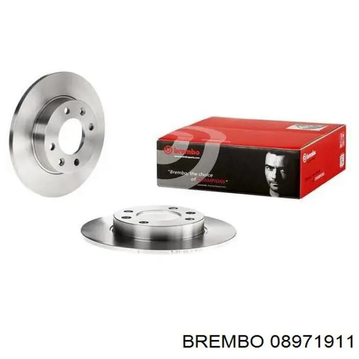 Купить 08971911 Brembo Диск тормозной задний