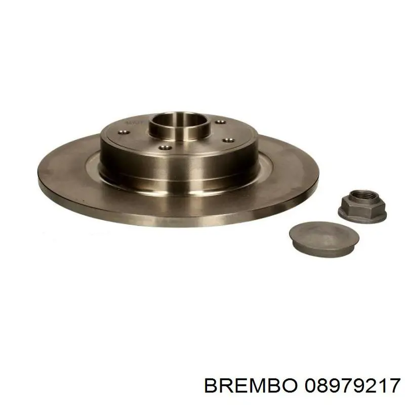 Тормозные диски 08979217 Brembo