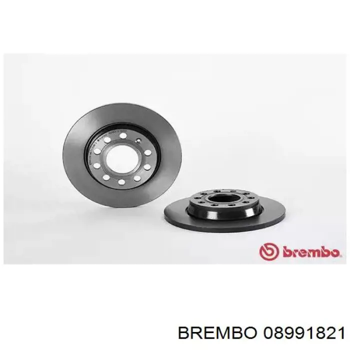 08.9918.21 Brembo диск тормозной задний