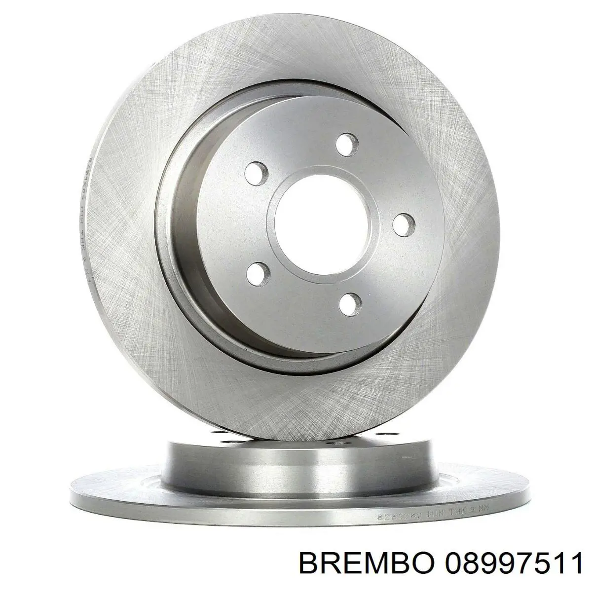 Тормозные диски 08997511 Brembo
