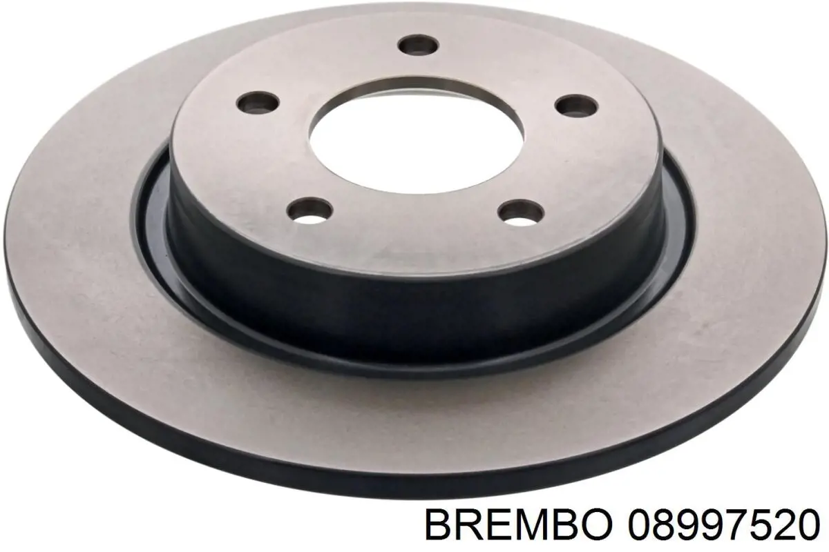 Купить 08997520 Brembo Диск тормозной задний