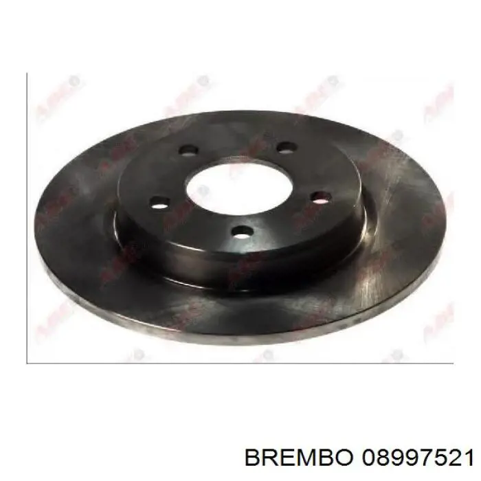 Тормозные диски 08997521 Brembo