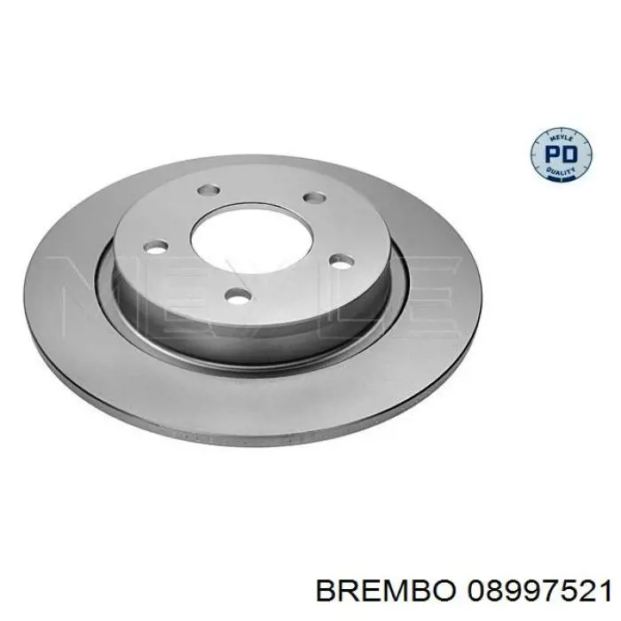 Задний тормозной диск Brembo 08997521 цена, от 41.09 USD