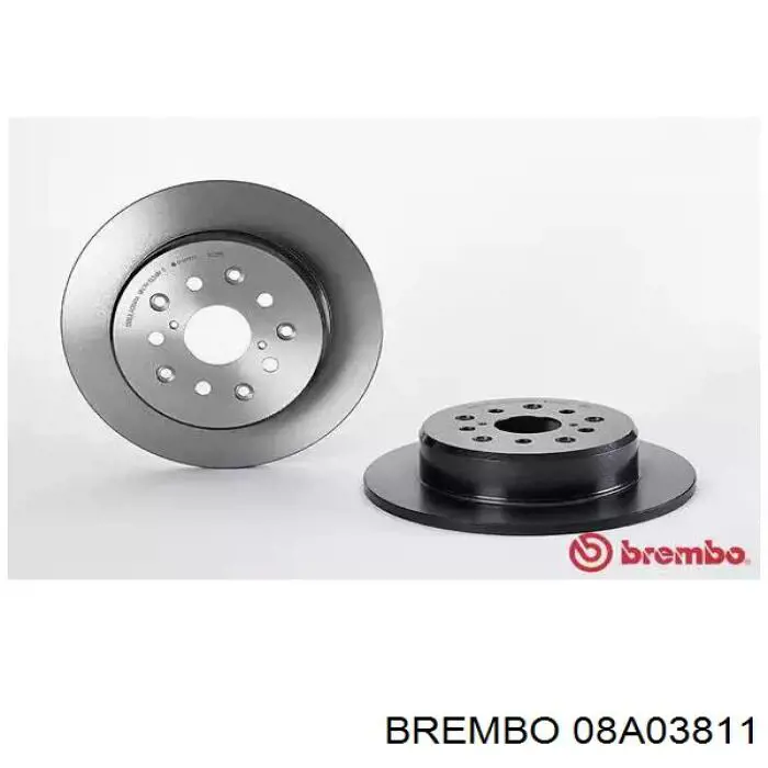 Тормозные диски 08A03811 Brembo