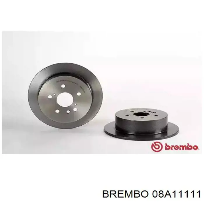 08.A111.11 Brembo диск тормозной задний