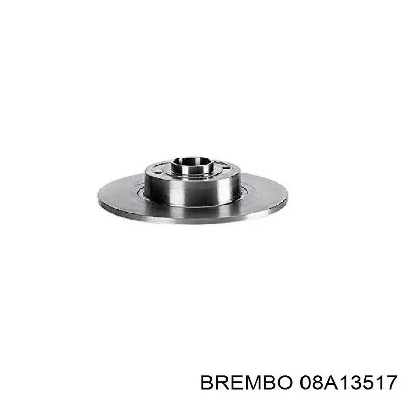 Купить 08A13517 Brembo Диск тормозной задний