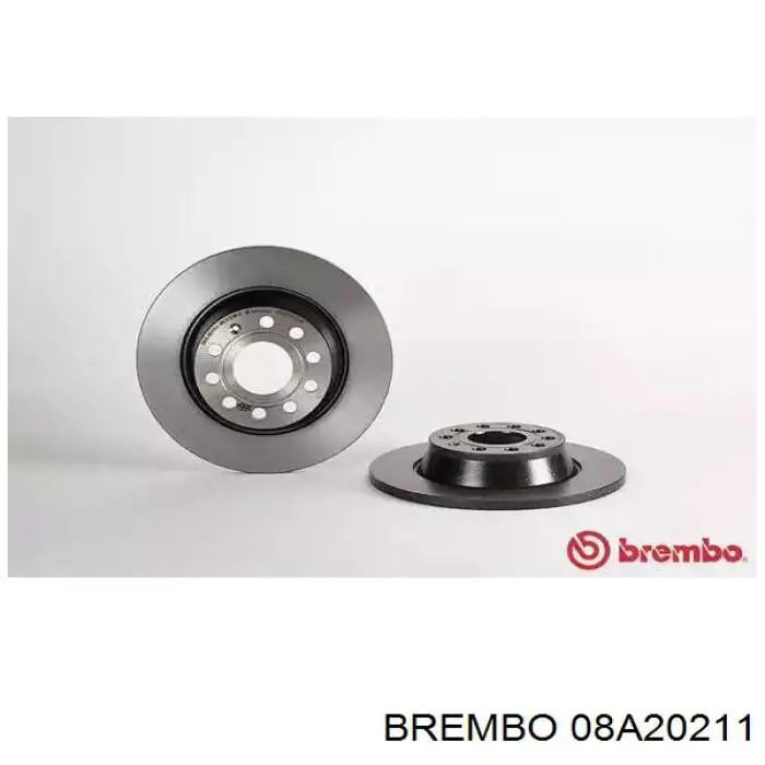 08.A202.11 Brembo диск тормозной задний