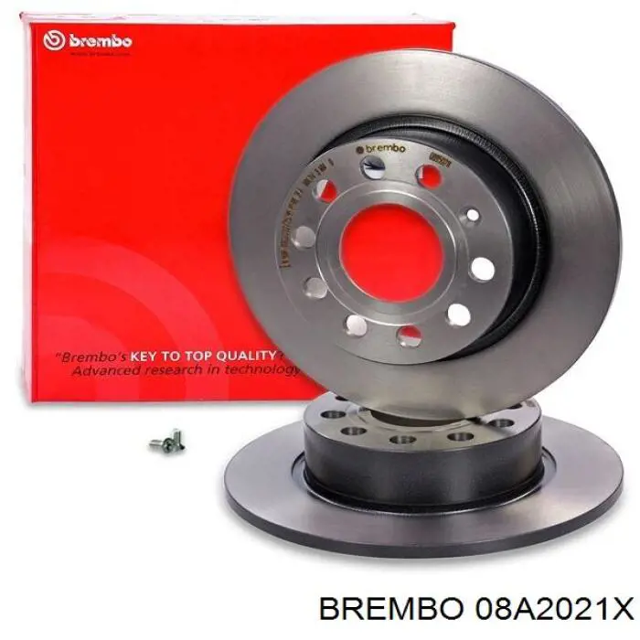 Купить 08A2021X Brembo Диск тормозной задний