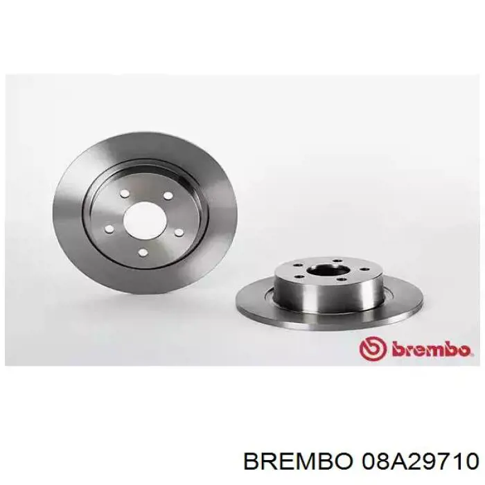 Тормозные диски 08A29710 Brembo