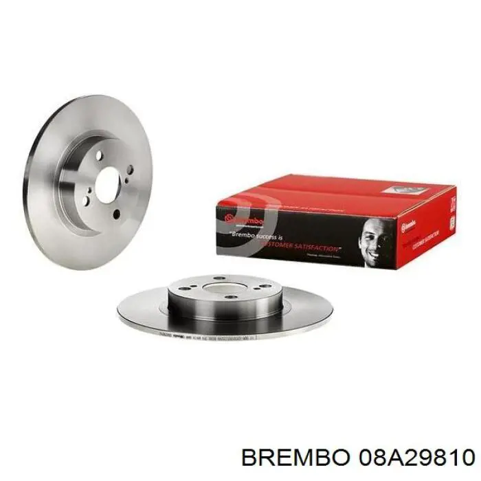 08A29810 Brembo диск тормозной задний