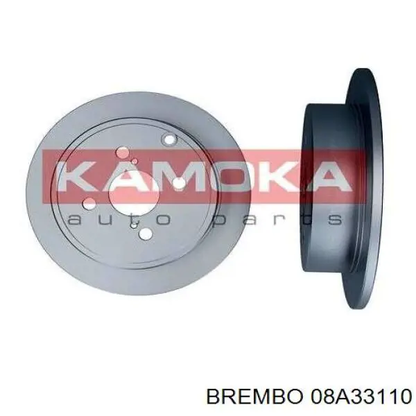Купить 08A33110 Brembo Диск тормозной задний