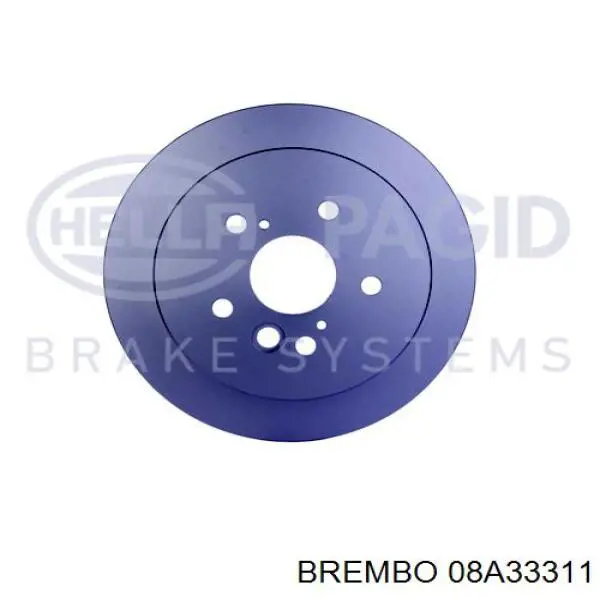 08A33311 Brembo Дисковый тормоз
