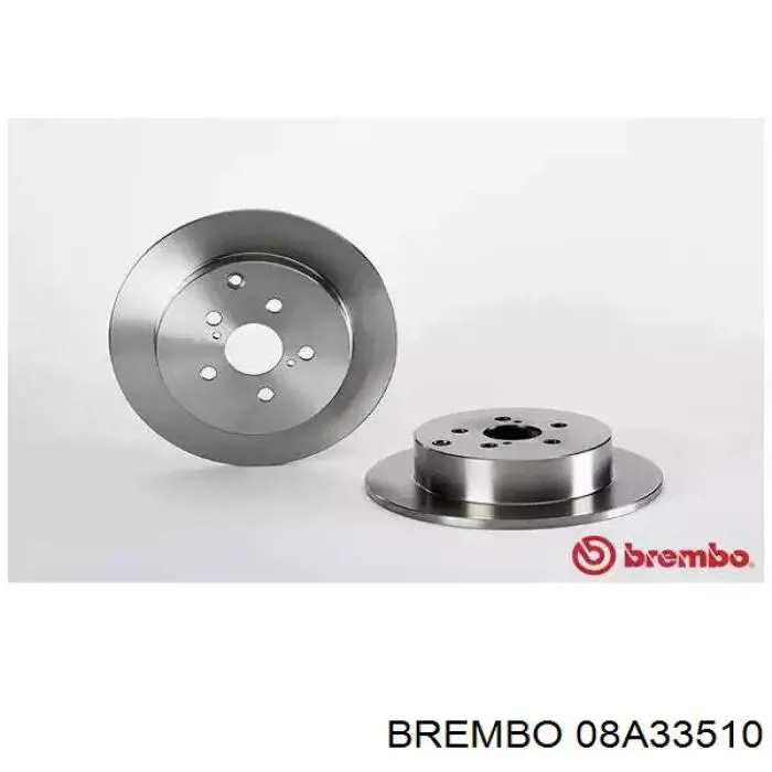 08.A335.10 Brembo диск тормозной задний