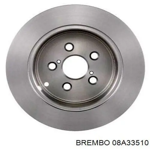 Купить 08A33510 Brembo Диск тормозной задний