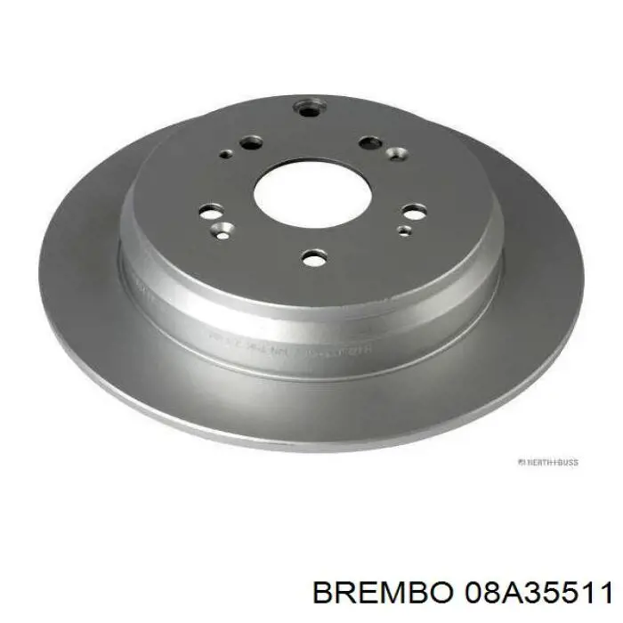 08A35511 Brembo disco do freio traseiro