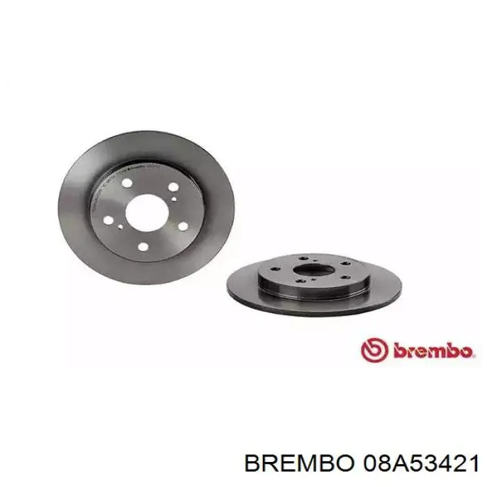 Тормозные диски 08A53421 Brembo