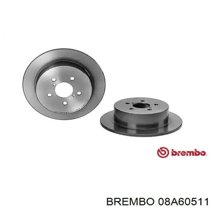 08.A605.11 Brembo диск тормозной задний