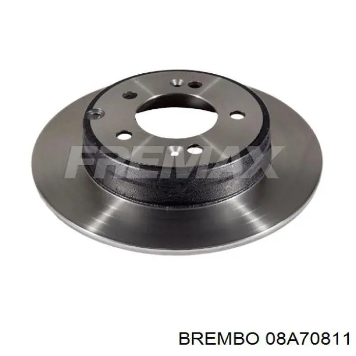 08A70811 Brembo Дисковый тормоз