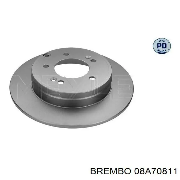 Задний дисковый тормоз Brembo 08A70811