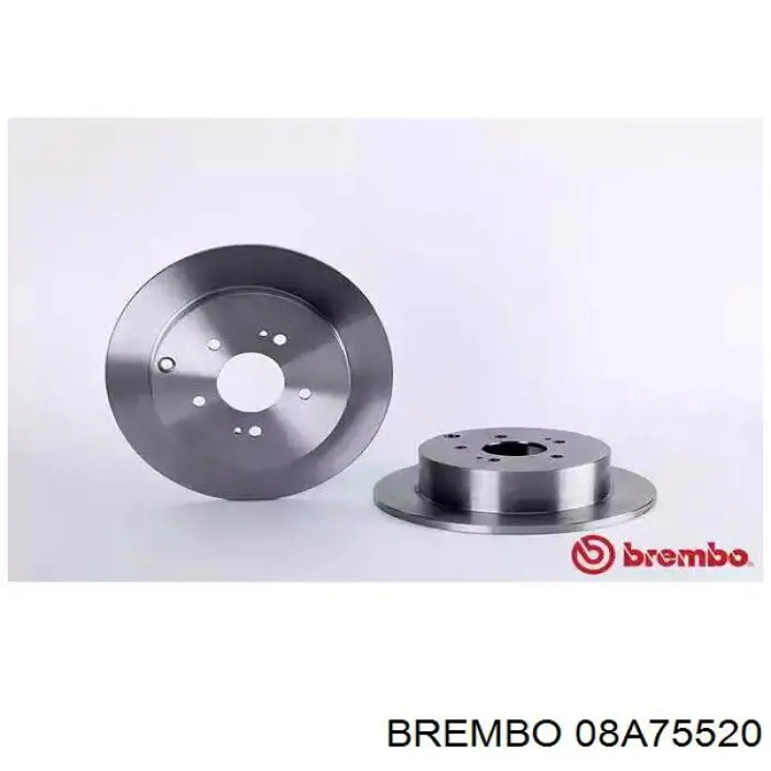 Тормозные диски 08A75520 Brembo