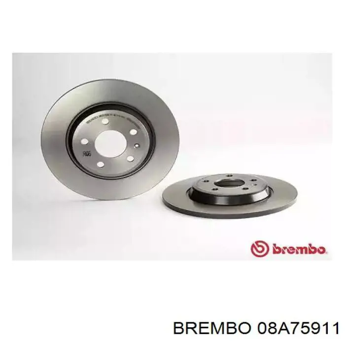 08.A759.11 Brembo диск тормозной задний