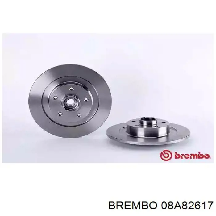 Тормозные диски 08A82617 Brembo