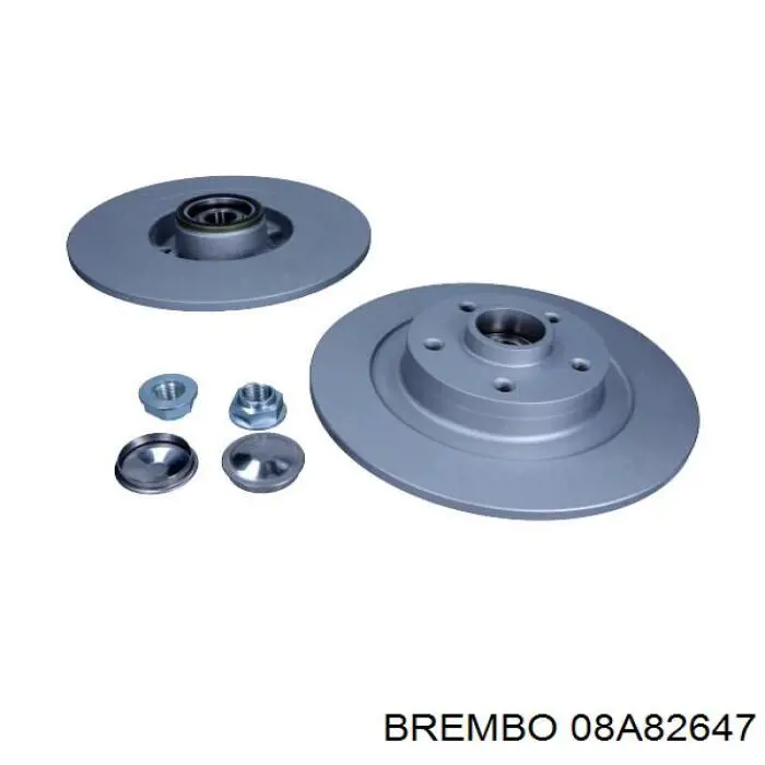 Купить 08A82647 Brembo Диск тормозной задний