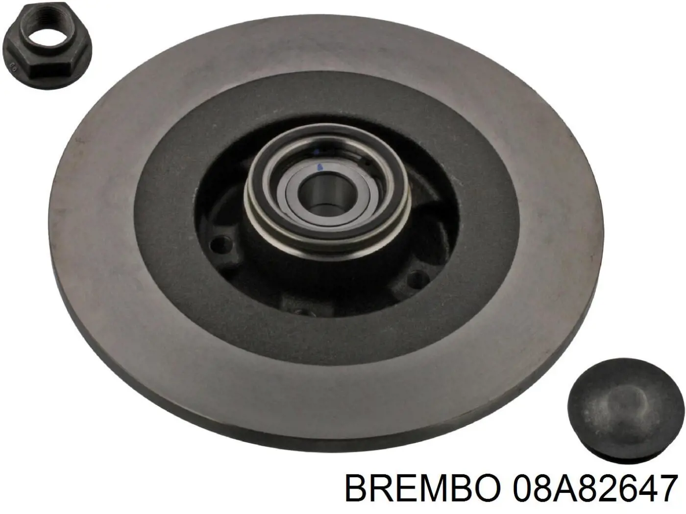 Тормозные диски 08A82647 Brembo