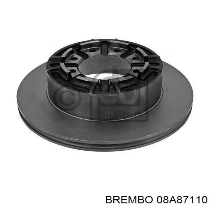 Купить 08A87110 Brembo Диск тормозной задний