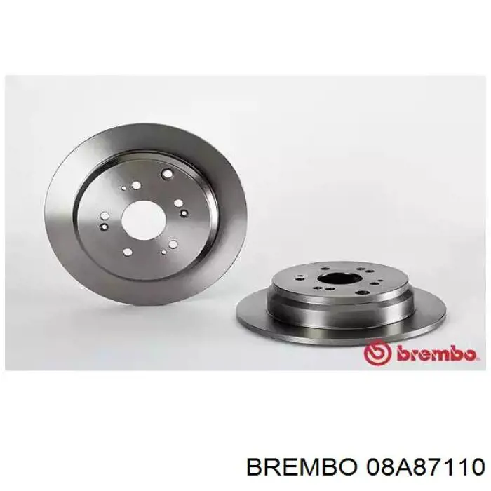 Тормозные диски 08A87110 Brembo