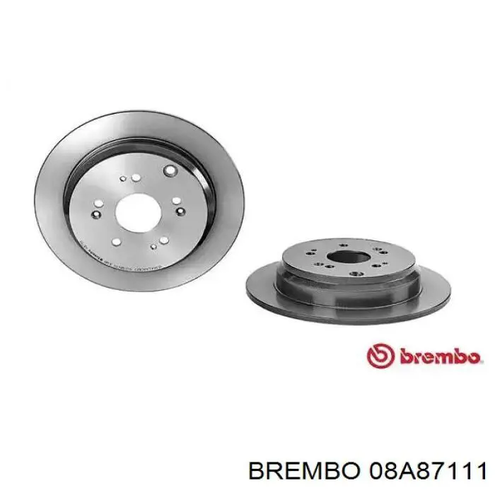 08.A871.11 Brembo disco do freio traseiro