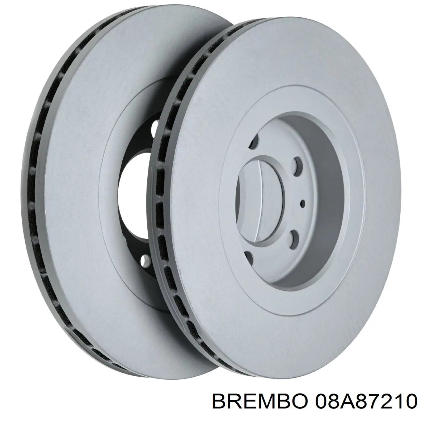 Диск гальмівний задній 08A87210 Brembo