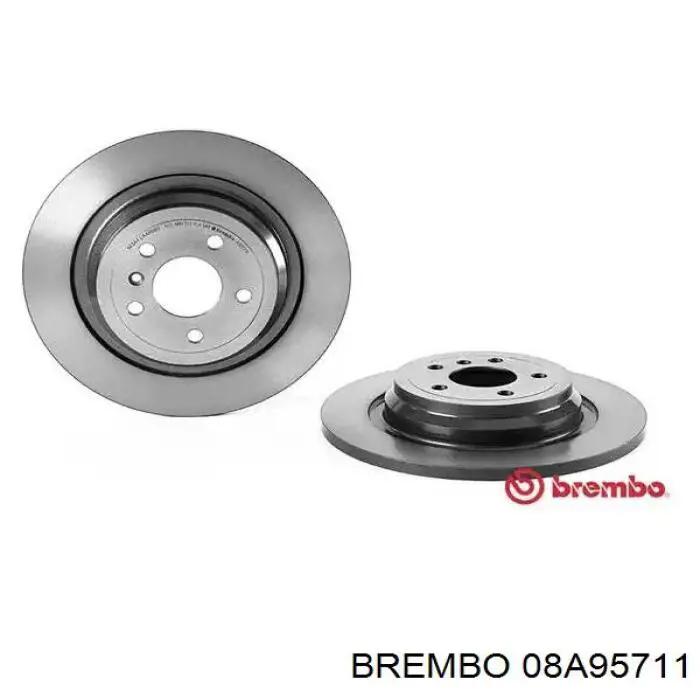 Тормозные диски 08A95711 Brembo