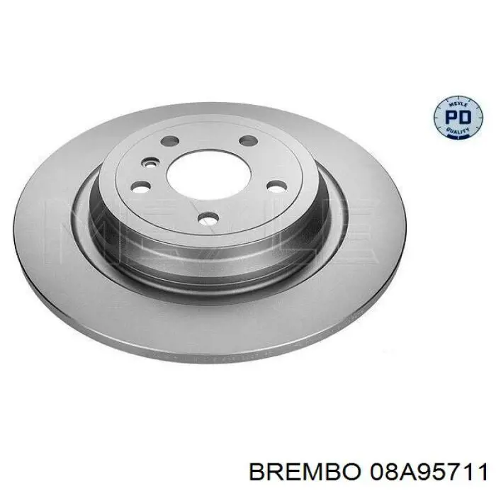 Купить 08A95711 Brembo Диск тормозной задний