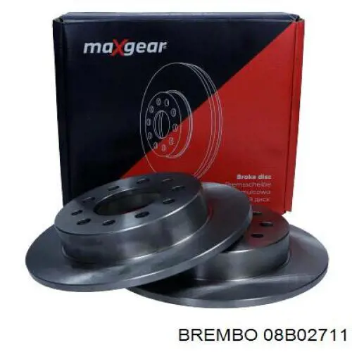 Купить 08B02711 Brembo Диск тормозной задний