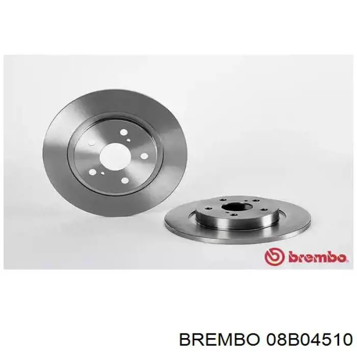 Тормозные диски 08B04510 Brembo