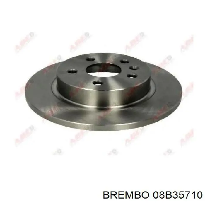Купить 08B35710 Brembo Диск тормозной задний