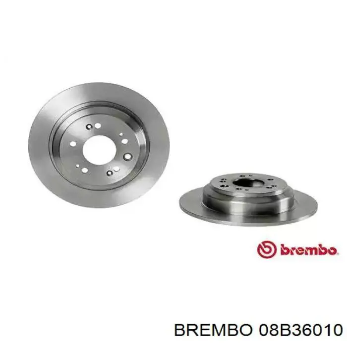 08.B360.10 Brembo диск тормозной задний