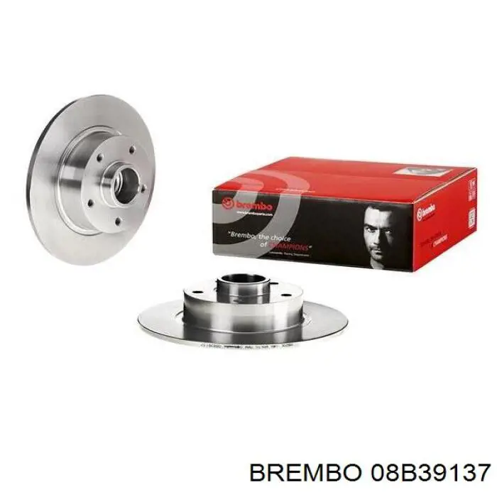 08.B391.37 Brembo disco do freio traseiro