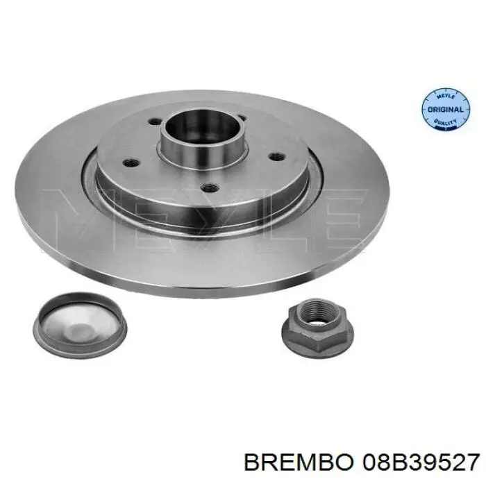Купить 08B39527 Brembo Диск тормозной задний