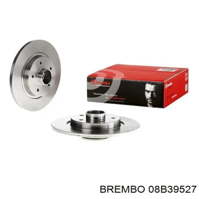 Тормозные диски 08B39527 Brembo