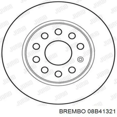 08.B413.21 Brembo тормозные диски