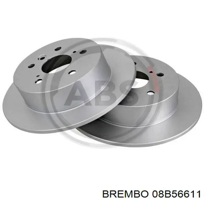 08B56611 Brembo Дисковый тормоз
