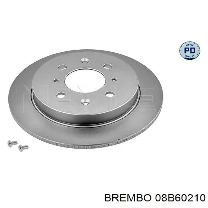 Тормозные диски 08B60210 Brembo