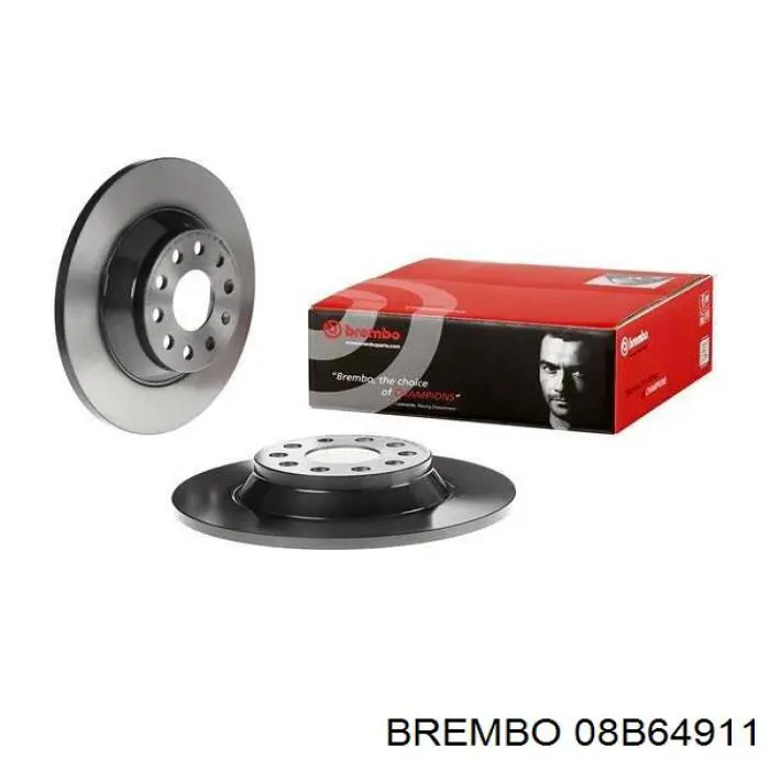Тормозные диски 08B64911 Brembo