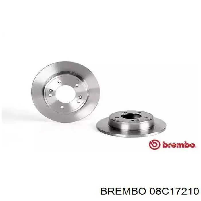 08.C172.10 Brembo disco do freio traseiro