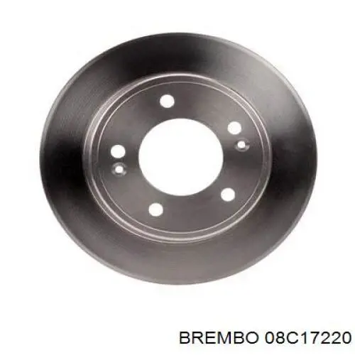 Задний дисковый тормоз Brembo 08C17220