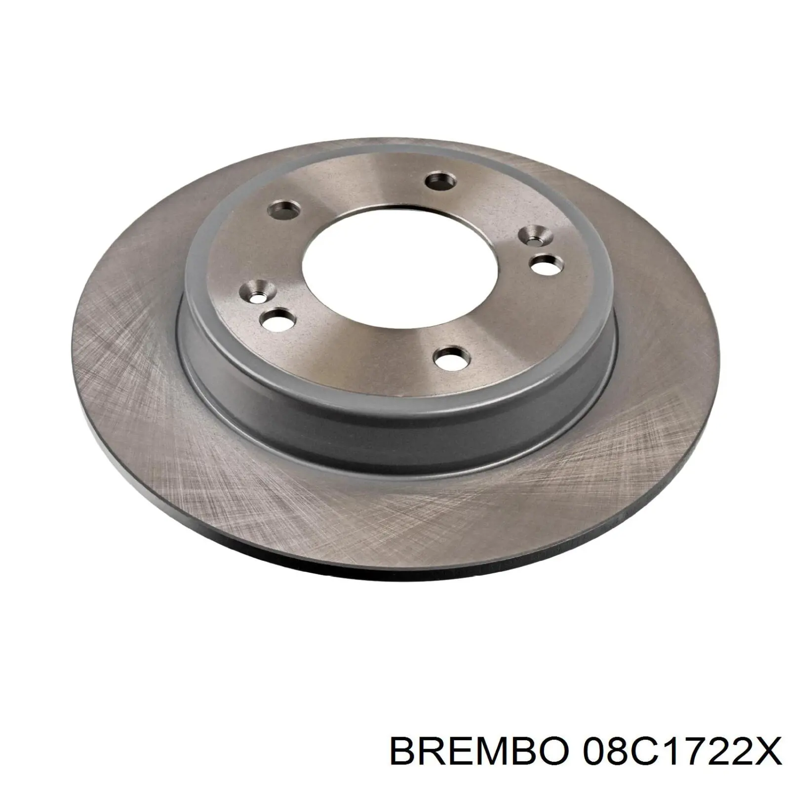 Купить 08C1722X Brembo Диск тормозной задний