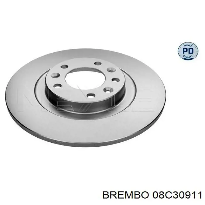 Тормозные диски 08C30911 Brembo