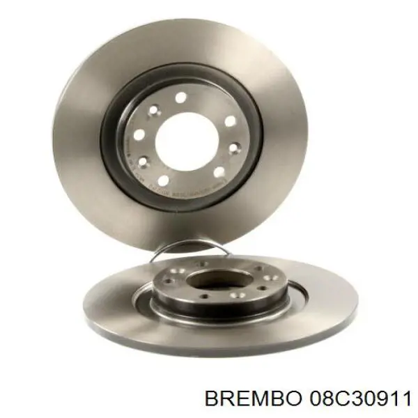 Купить 08C30911 Brembo Диск тормозной задний